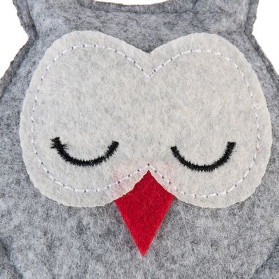TIAKI Katzenspielzeug Filz-Eule mit Katzenminze