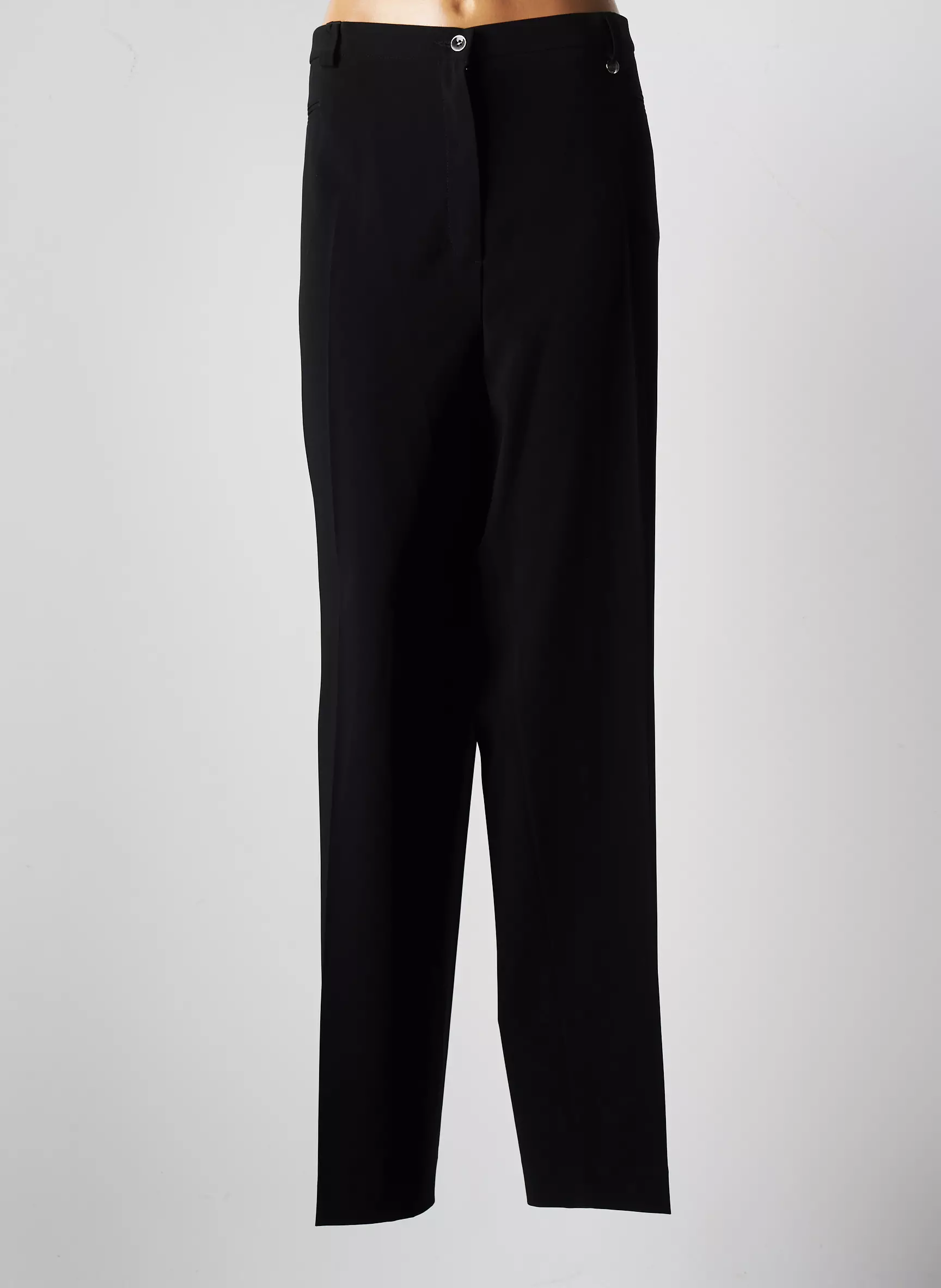 Bruno Saint Hilaire Pantalons Droits Femme couleur noir