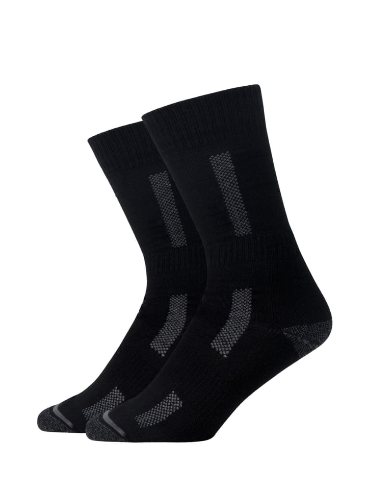 SNOCKS Wandersocken 1 Paar in Schwarz günstig kaufen
