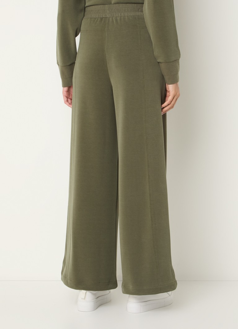 HUGO BOSS Ecara high waist wide fit sweatpants with side pockets