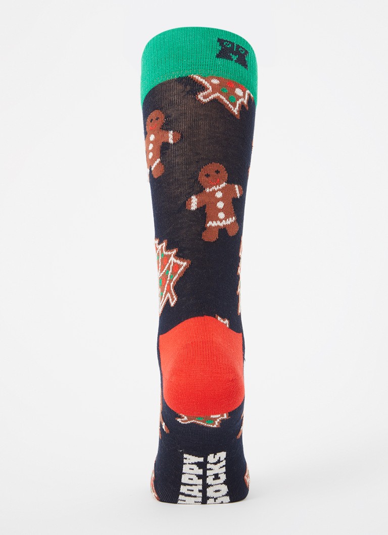 Șosete Happy Socks cu imprimeu de turtă dulce, ambalate într-o cutie cadou.