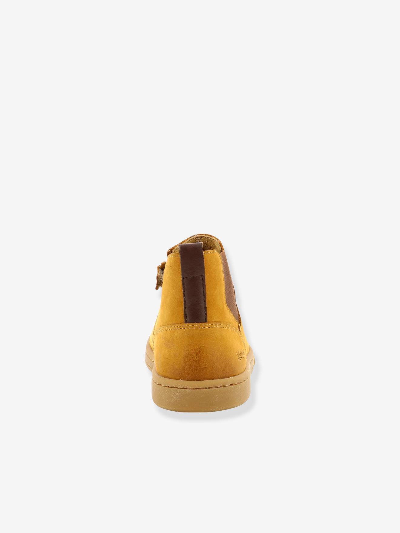 Boots cuir enfant Tackbo KICKERS® marine