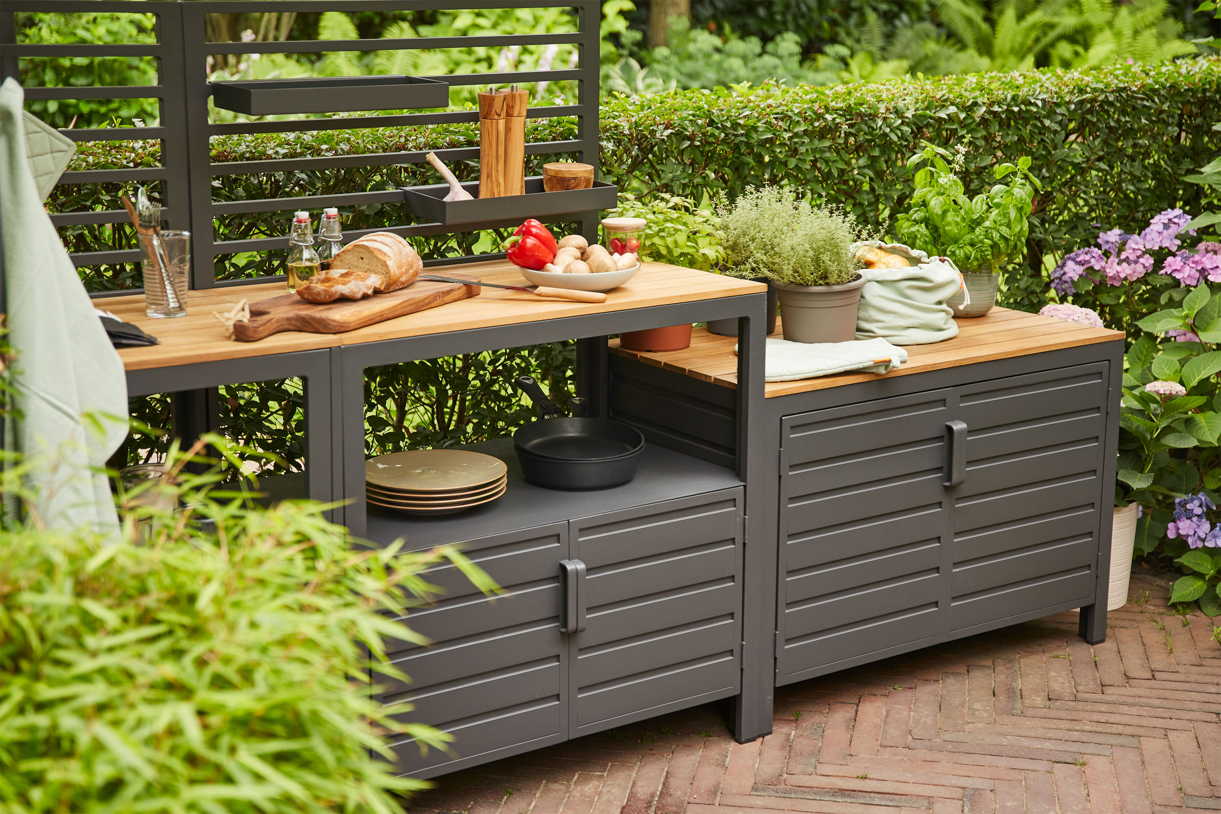 SIENA GARDENOutdoorküche Eckteil
