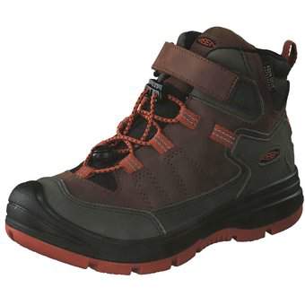 KEEN Redwood Mid WP Outdoorboots in braun