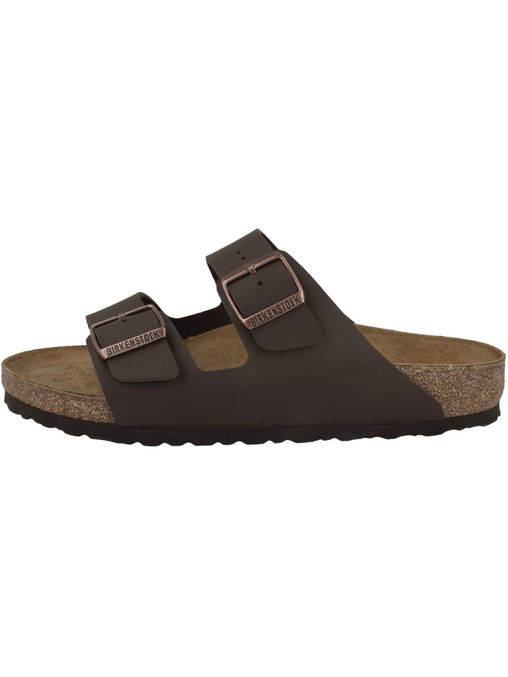 Birkenstock Sandale Arizona Birko-Flor schmal in braun günstig kaufen