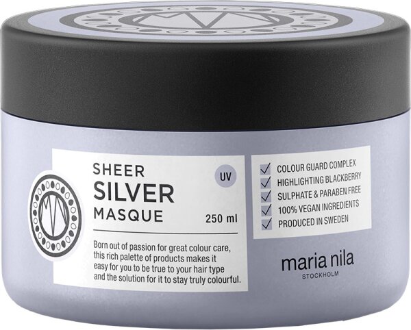 Maria Nila Sheer Silver Haarmaske