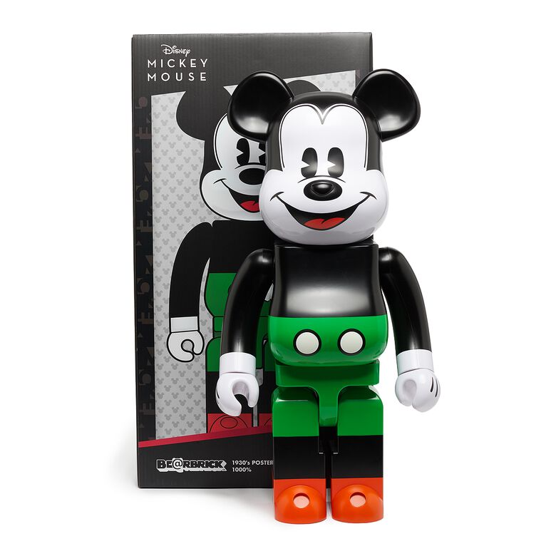 Medicom Bearbrick Mickey Mouse 1930's Poster 1000% multicolor