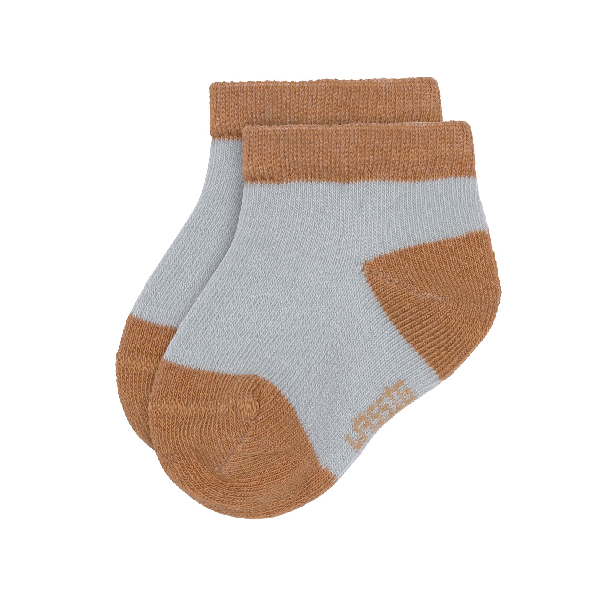 Kinder Sneaker Socken (3er-Set), Hellblau Karamell