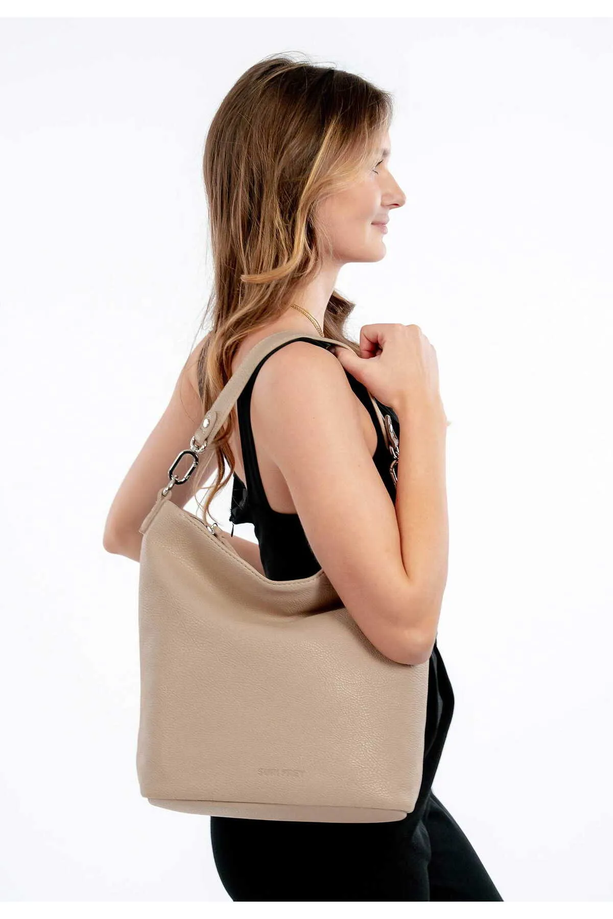 SURI FREY  Handtasche - Beige - Unifarben