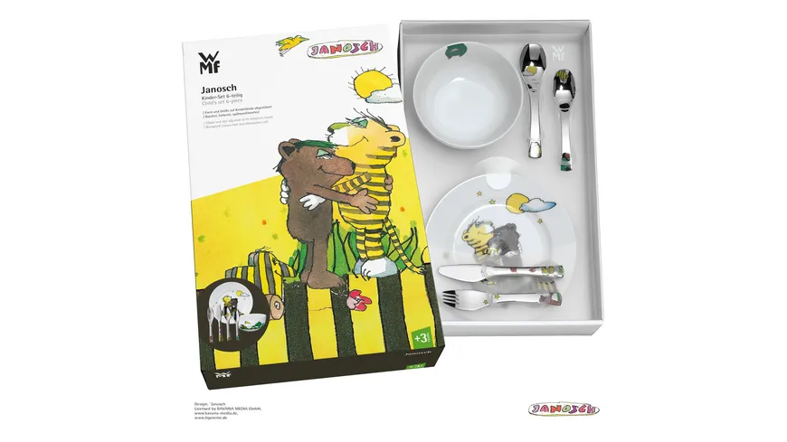 WMF 6-teiliges Kinderset Janosch