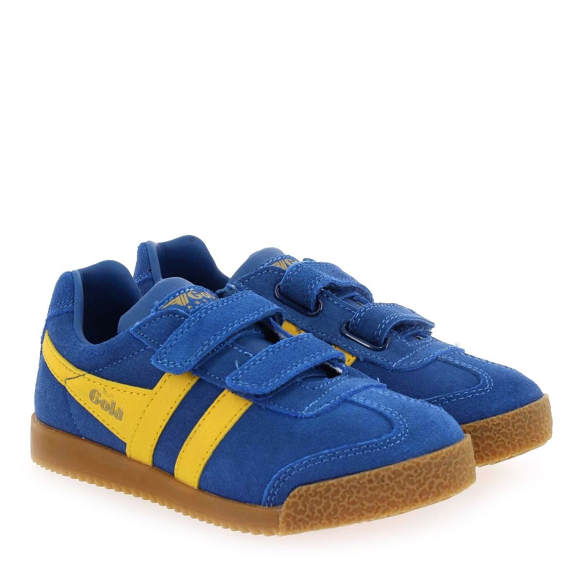Gola  HARRIER VELCRO CKA192 - bleu jaune