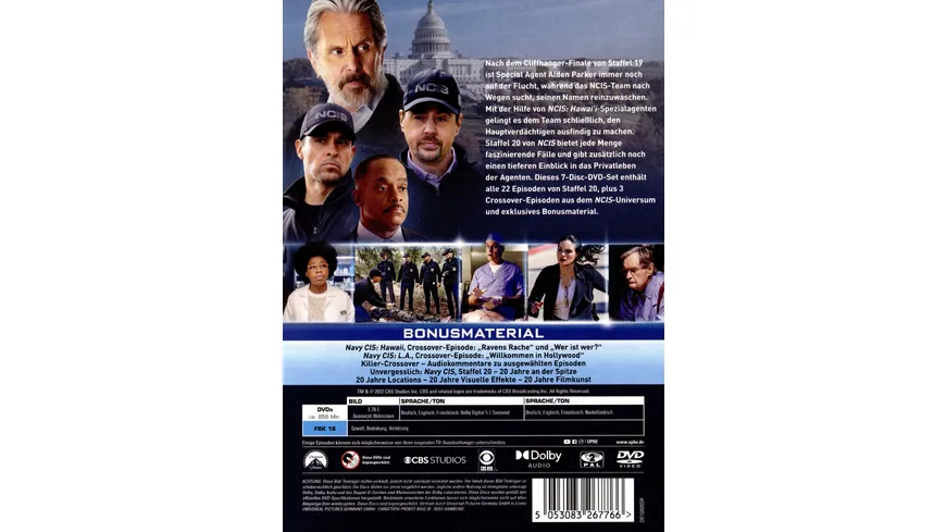 Navy CIS: Staffel 20  [7 DVDs]