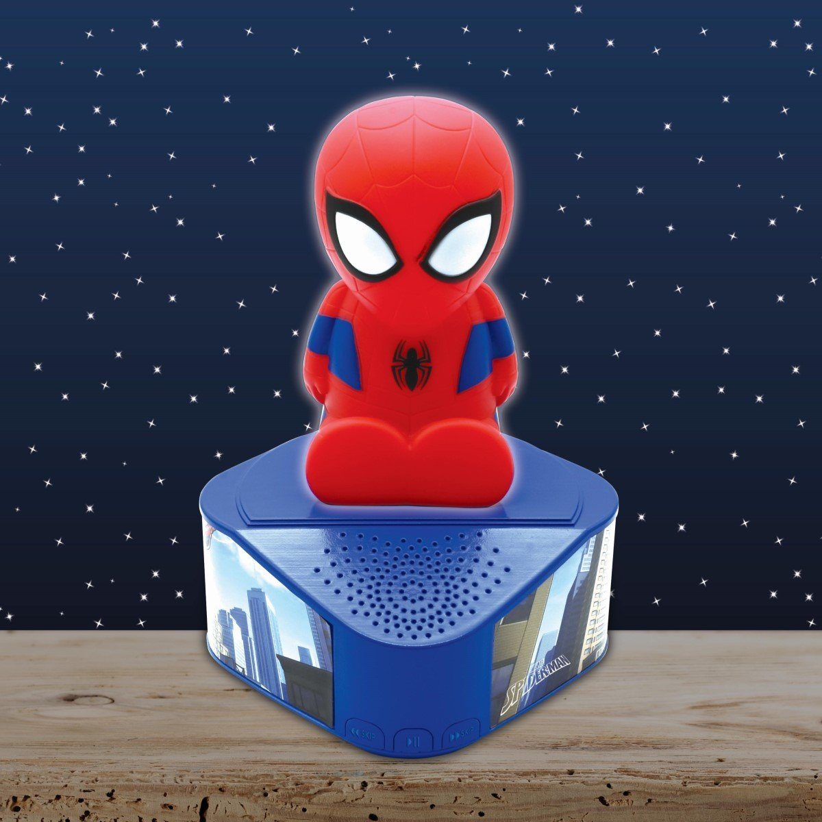 Lexibook® Spider-Man Bluetooth Lautsprecher mit beleuchteter Figur CD-Player