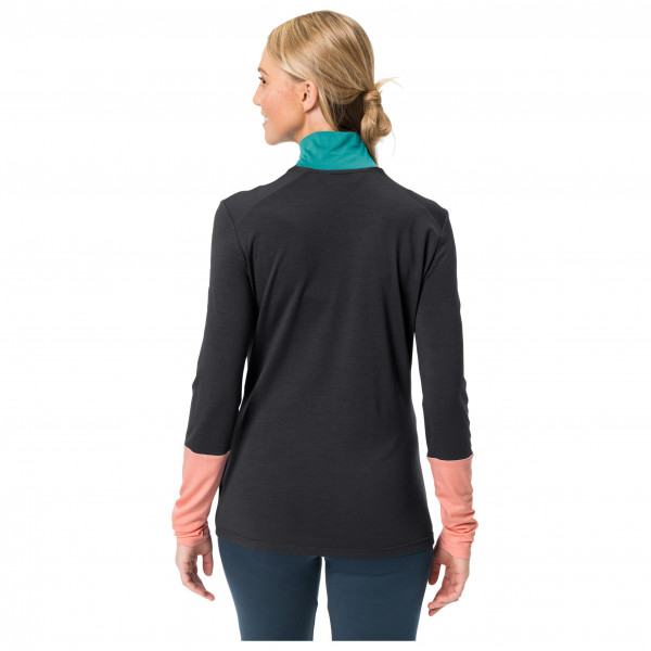 Vaude - Women's Monviso Wool Halfzip Shirt - Merinopullover
