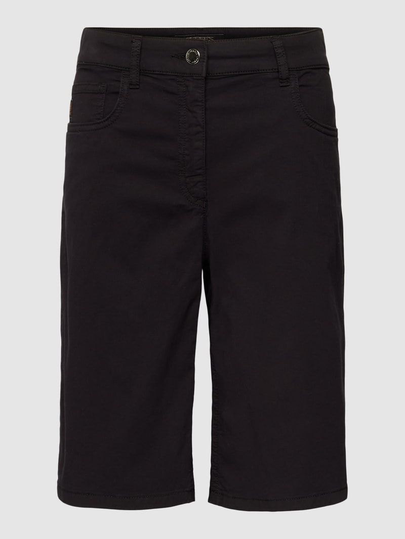 Bermudas im 5-Pocket-Design Modell 'CORA' in schwarz