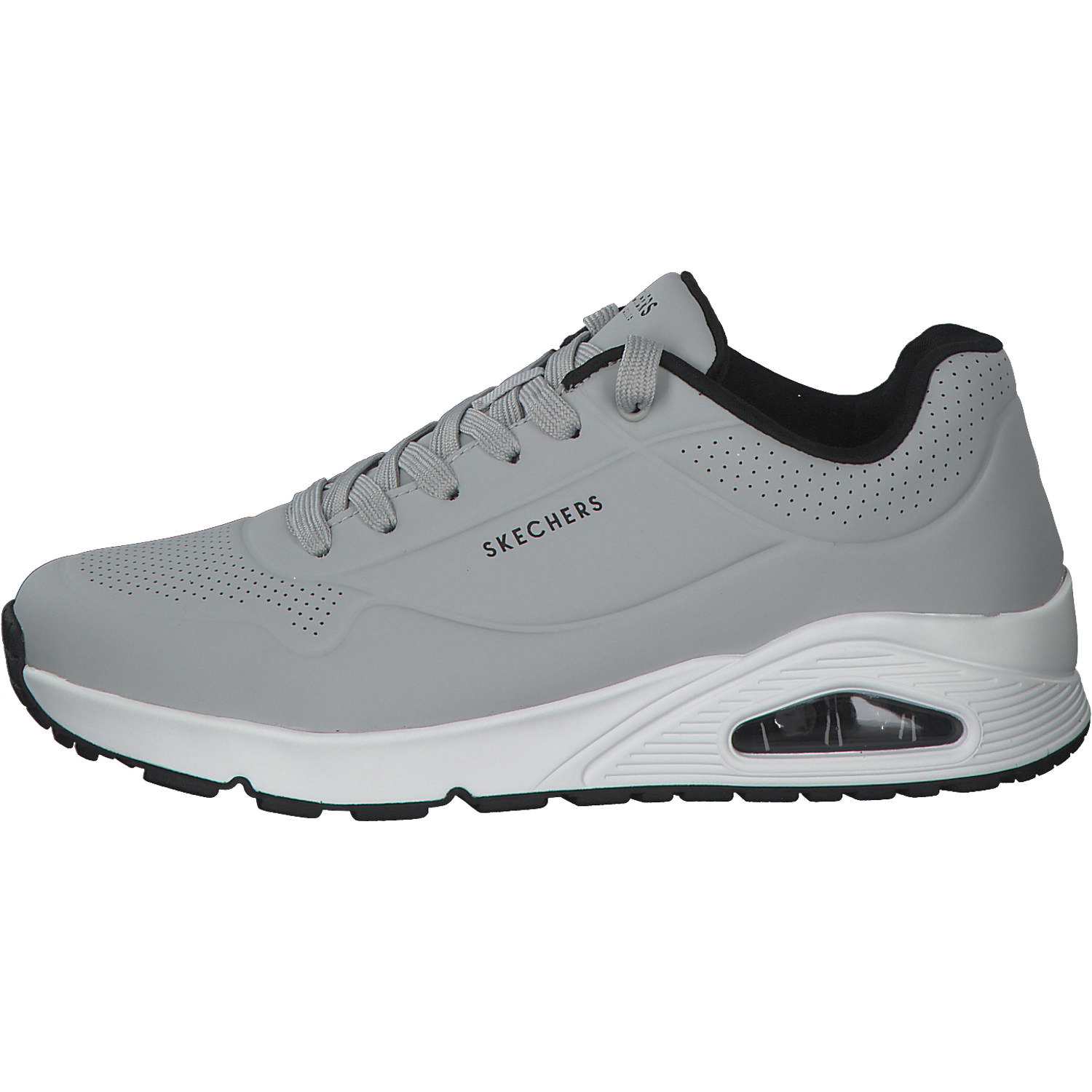 Skechers 52458, Sneakers Low, Herren, Grau