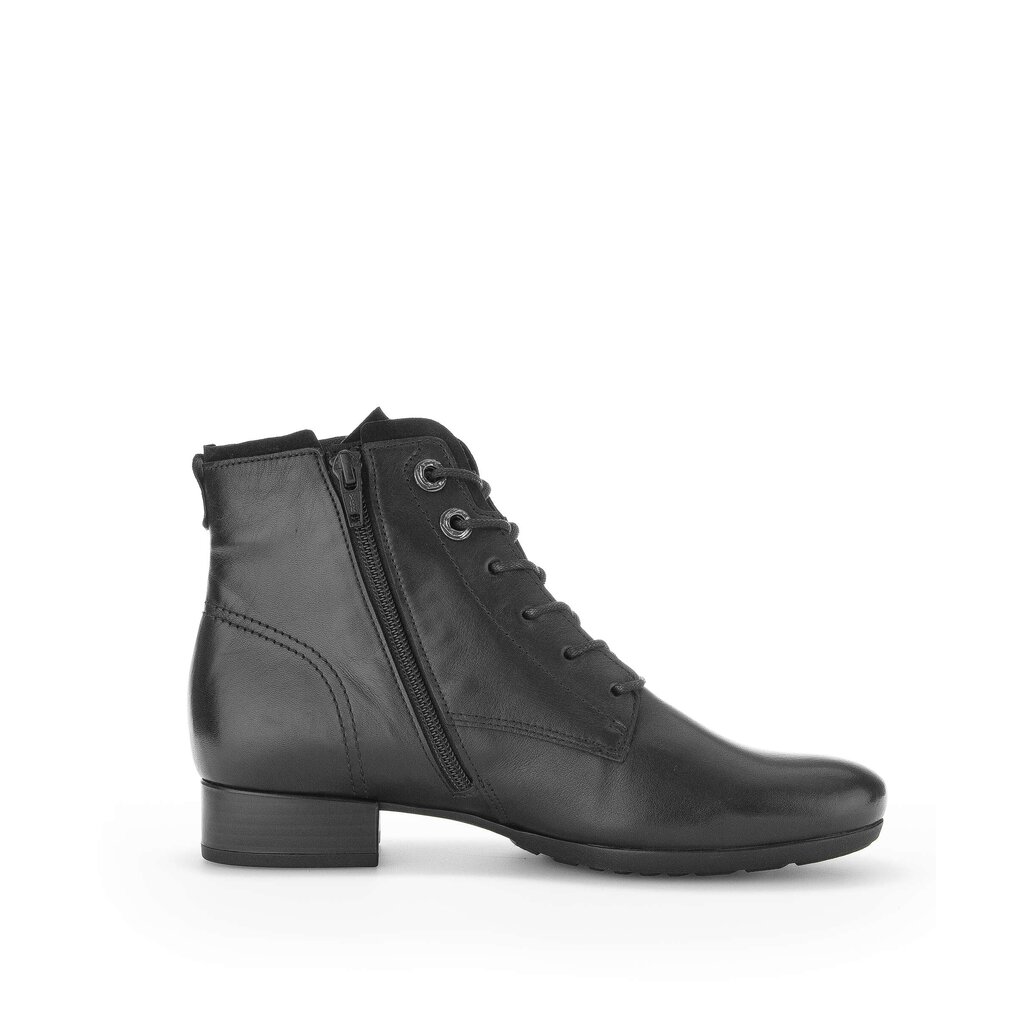 Gabor comfort Schnürstiefelette schwarz