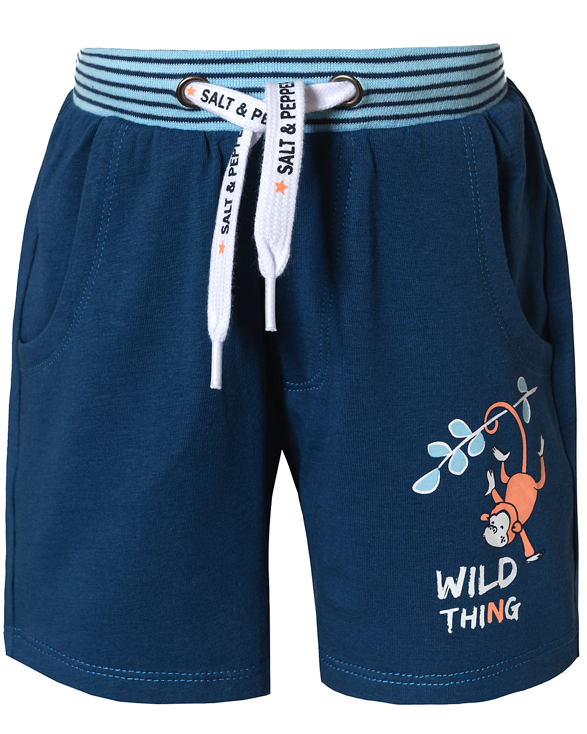Baby Sweatshorts AFFE für Jungen von SALT AND PEPPER