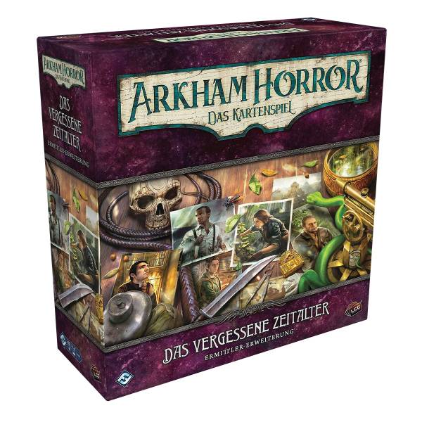 Arkham Horror: Das Kartenspiel - Das vergessene Zeitalter (Ermittler-Erw.)