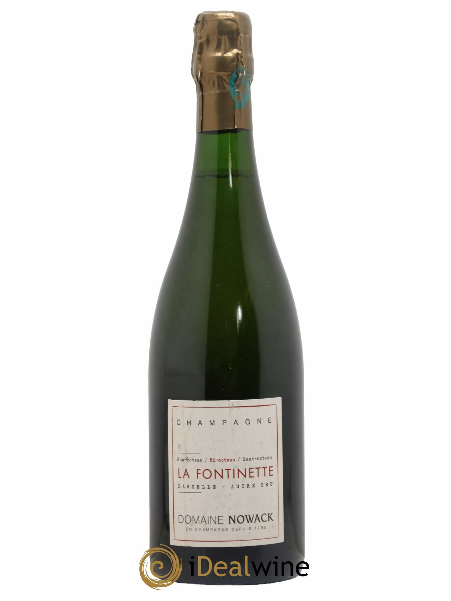 Champagne Nowack La Fontinette 2019 - Lot de 1 Bouteille