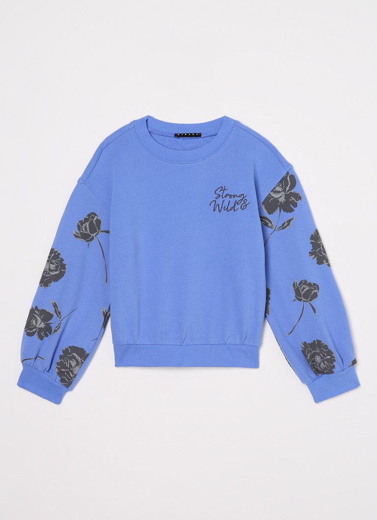 Sisley Young  Sweater met bloemenprint