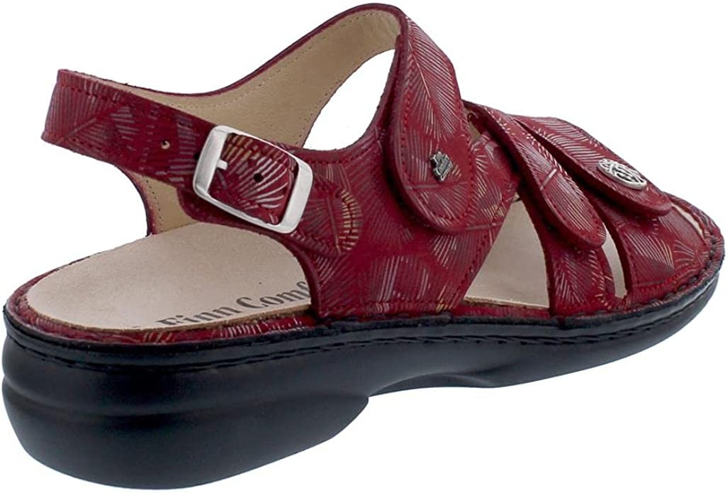 FINN COMFORT Komfort Sandalen rot