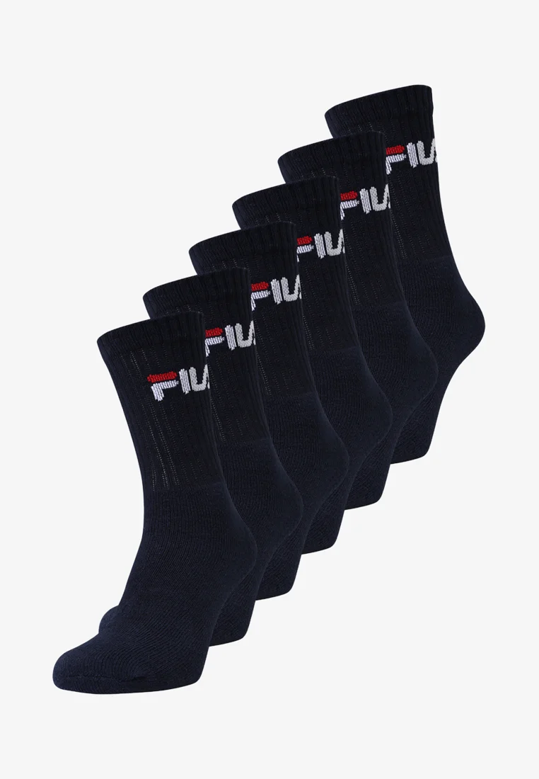 Calcetines de tenis Fila unisex, paquete de 6 - Calcetines