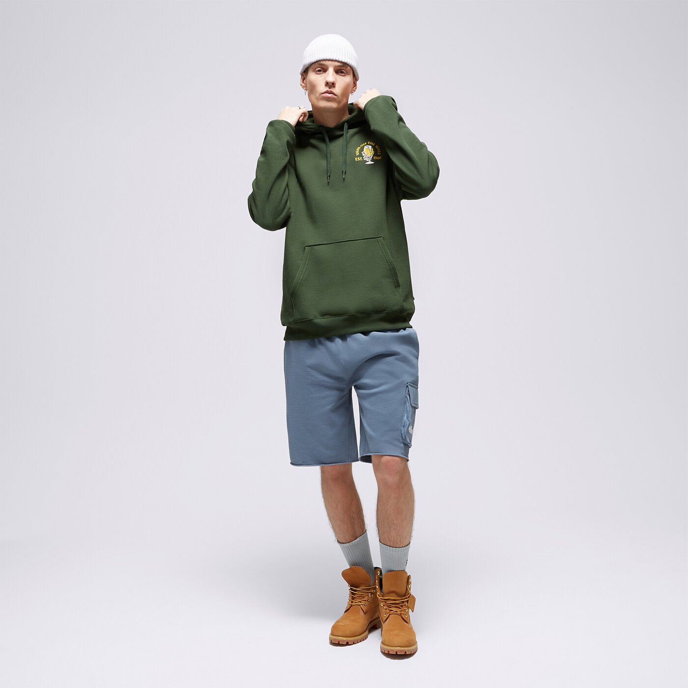 VANS HOODIE THE COOLEST IN TOWN Grün