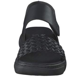 Rieker Sandale in schwarz
