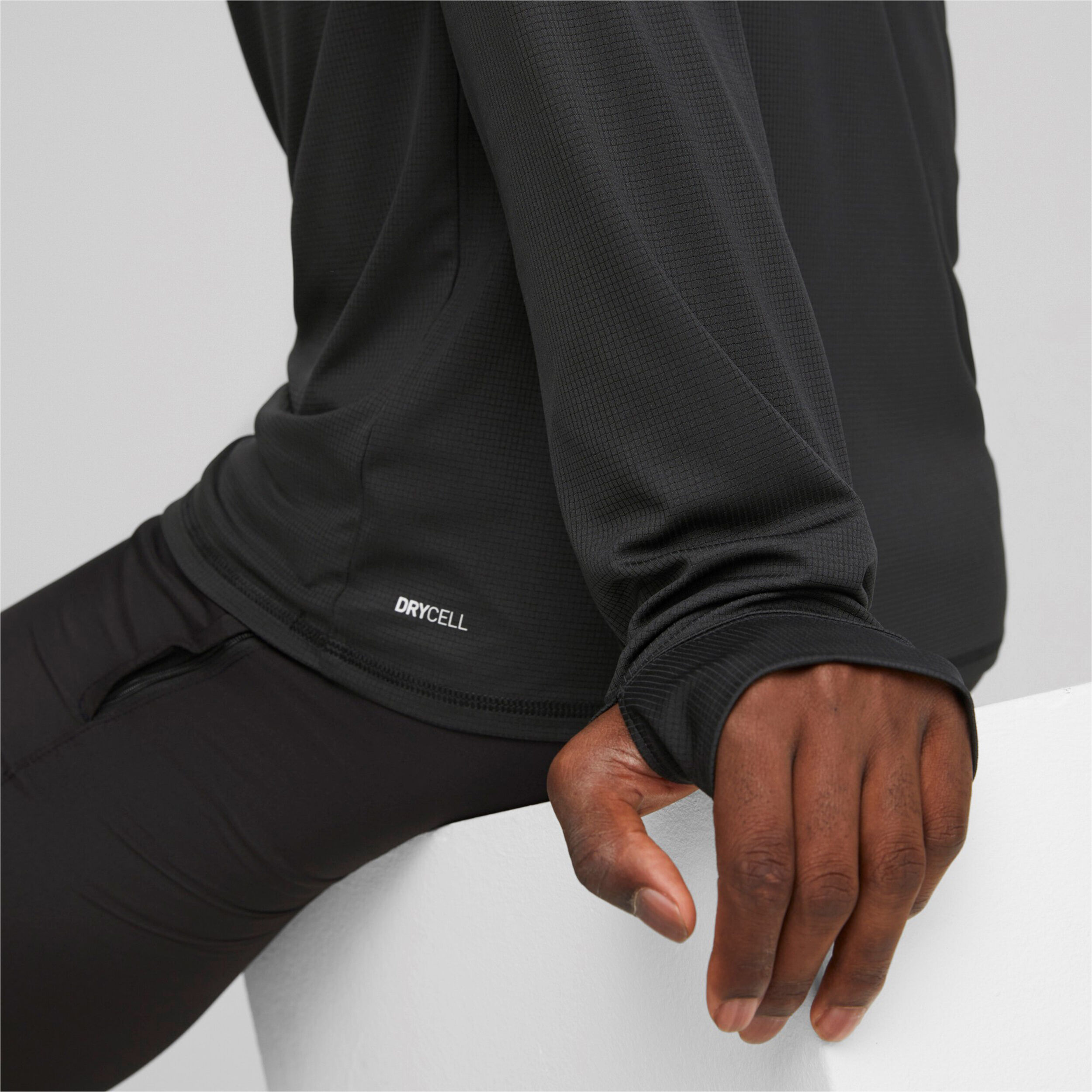 Run Favorite Lauftop Herren - Schwarz