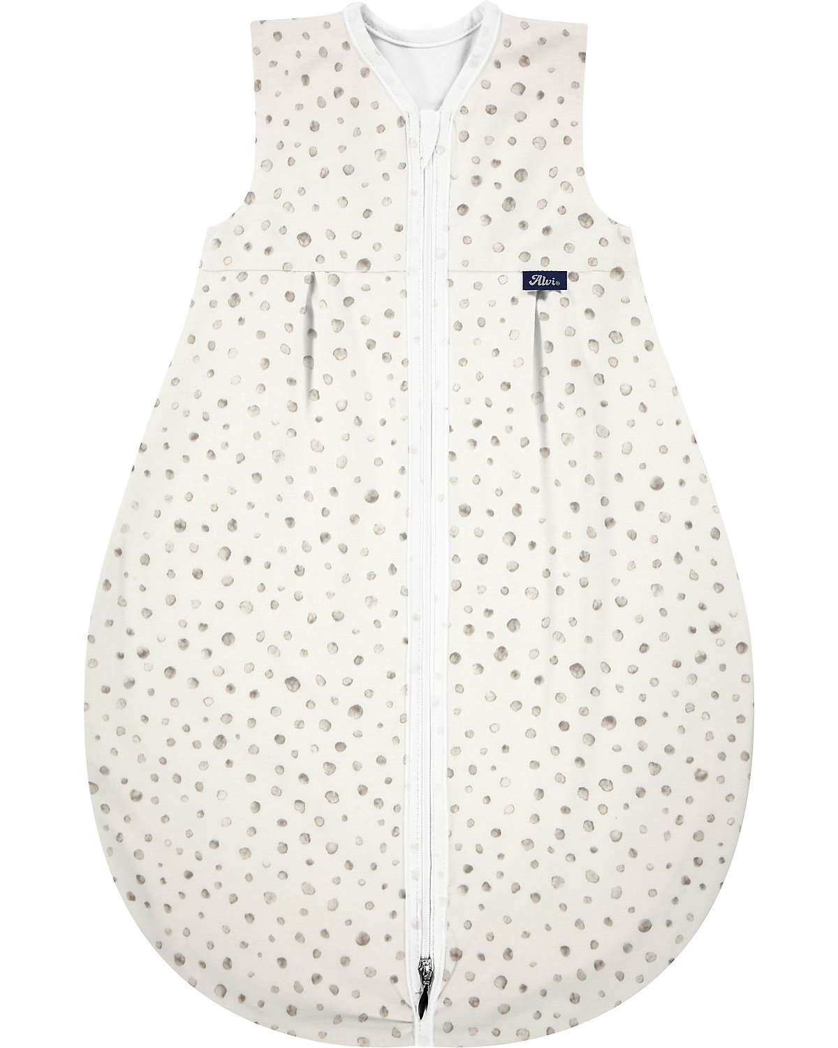 Sommer- Schlafsack Mäxchen light Jersey Aqua Dot, Gr. 110