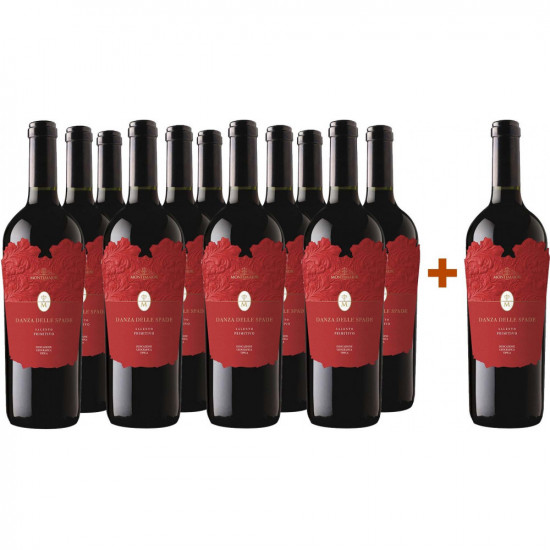 11+1 Paket Danza Delle Spade Primitivo Salento IGP - Montemajor