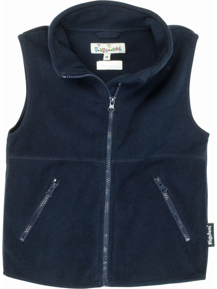 Playshoes Fleece-Weste in Marine günstig kaufen