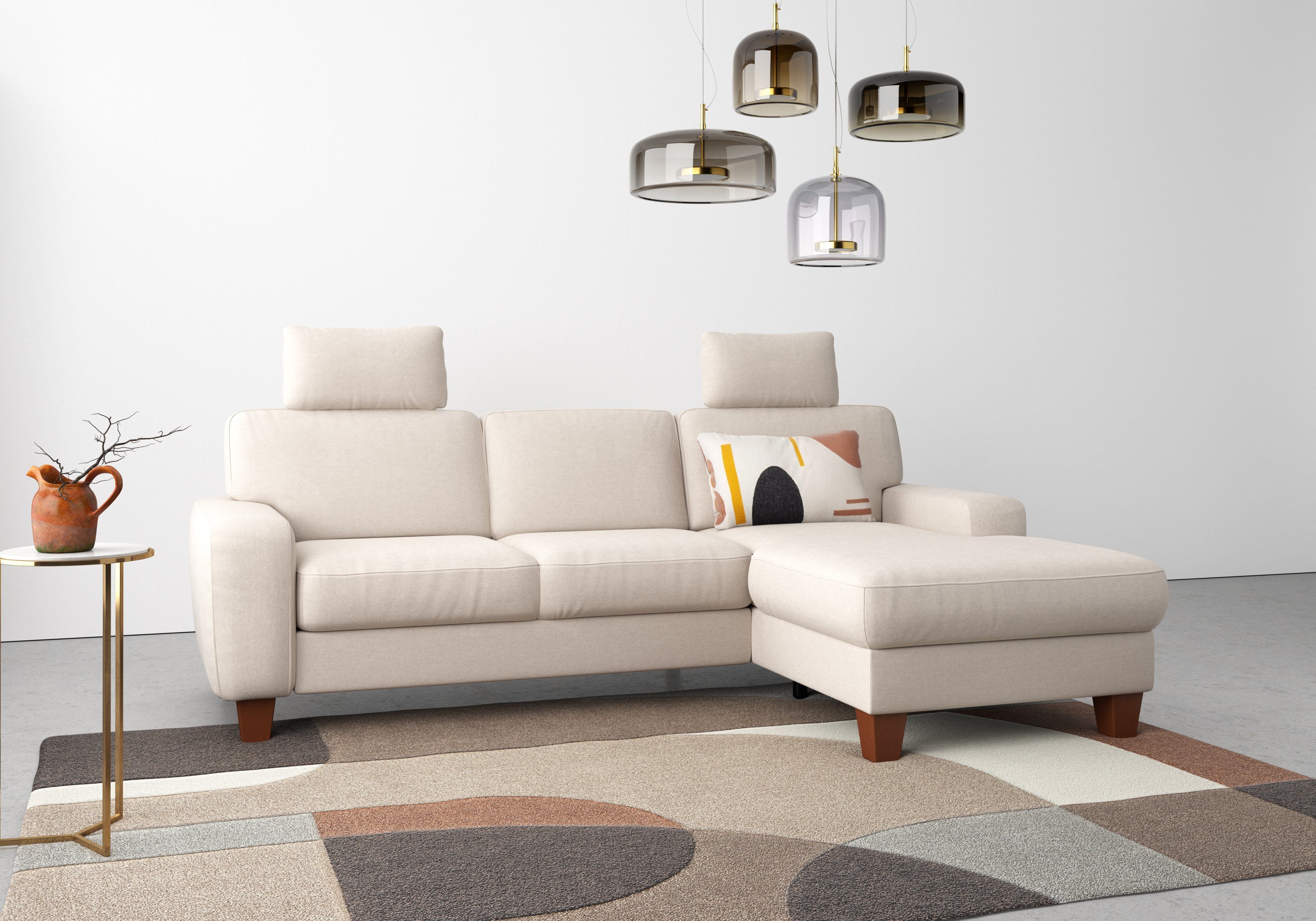 Home affaire Kopfstütze Vision, (Set, 2 Stk), passend zur Polsterserie 