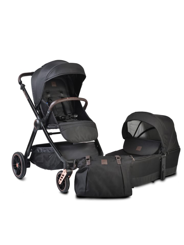 Cangaroo Kombikinderwagen Macan 2 in 1 in schwarz günstig kaufen onesize