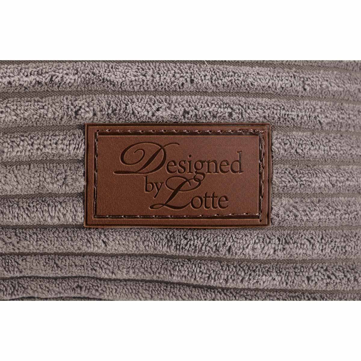 Designed by Lotte Hundebett Ribbed Braun kaufen bei ZooRoyal