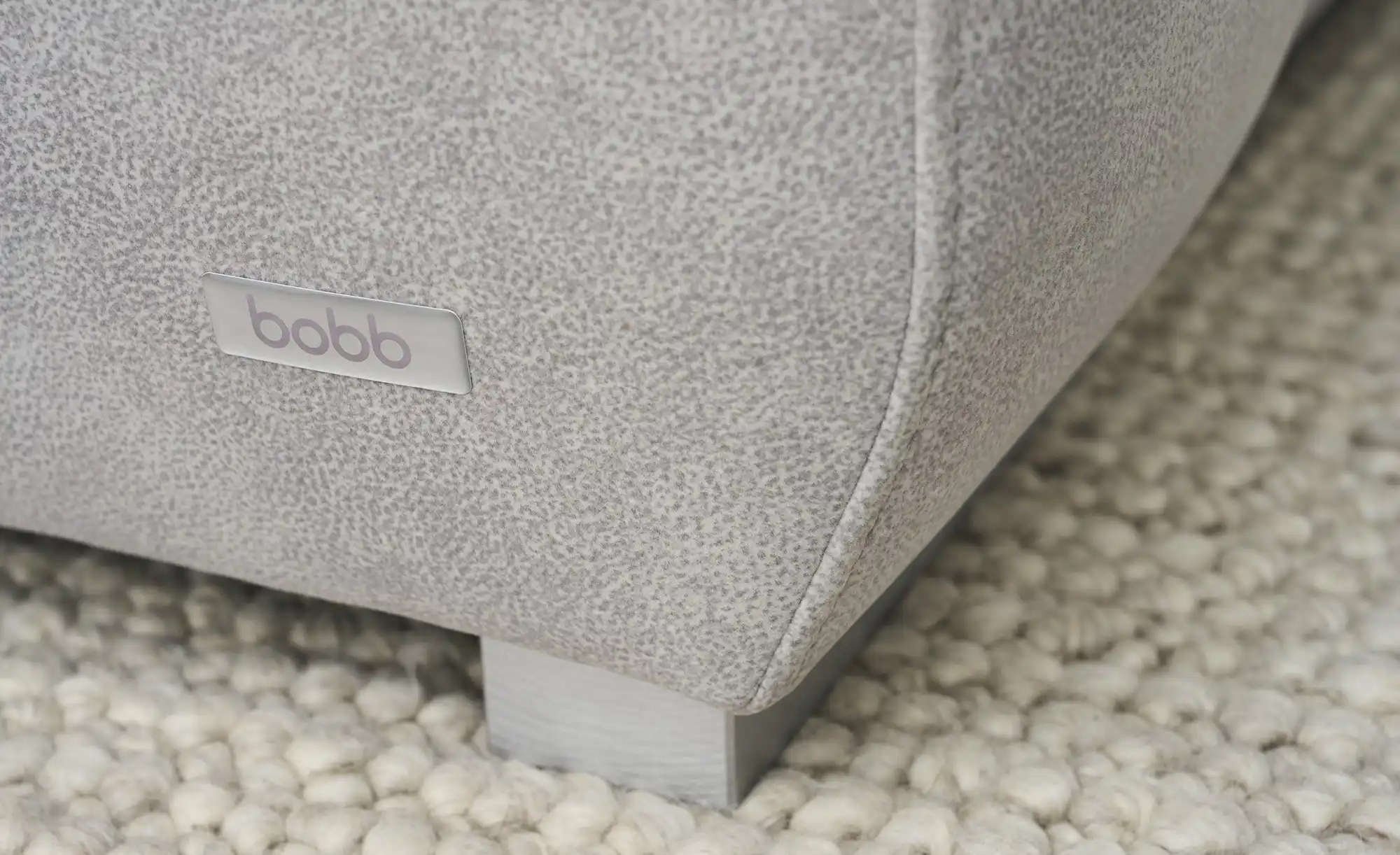 bobb Ecksofa mit pflegeleichtem Bezugsstoff  Caro II