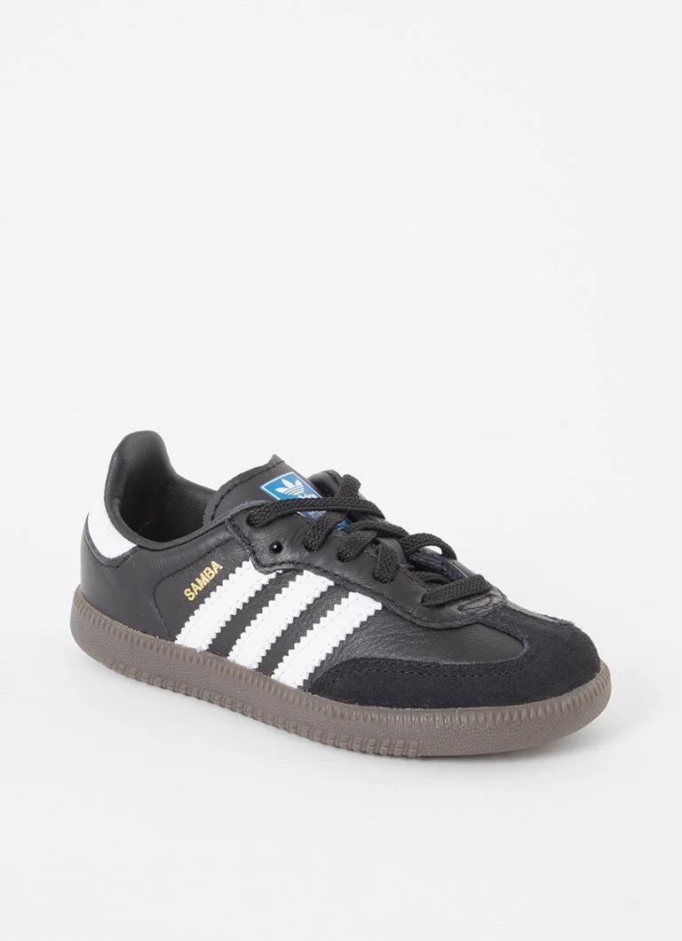 Adidas Samba OG nahkalenkkarit mokkanahka yksityiskohdilla