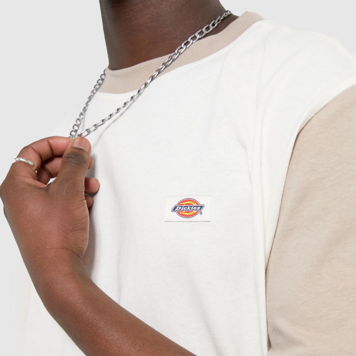 DICKIES – Eddyville – Vit t-shirt