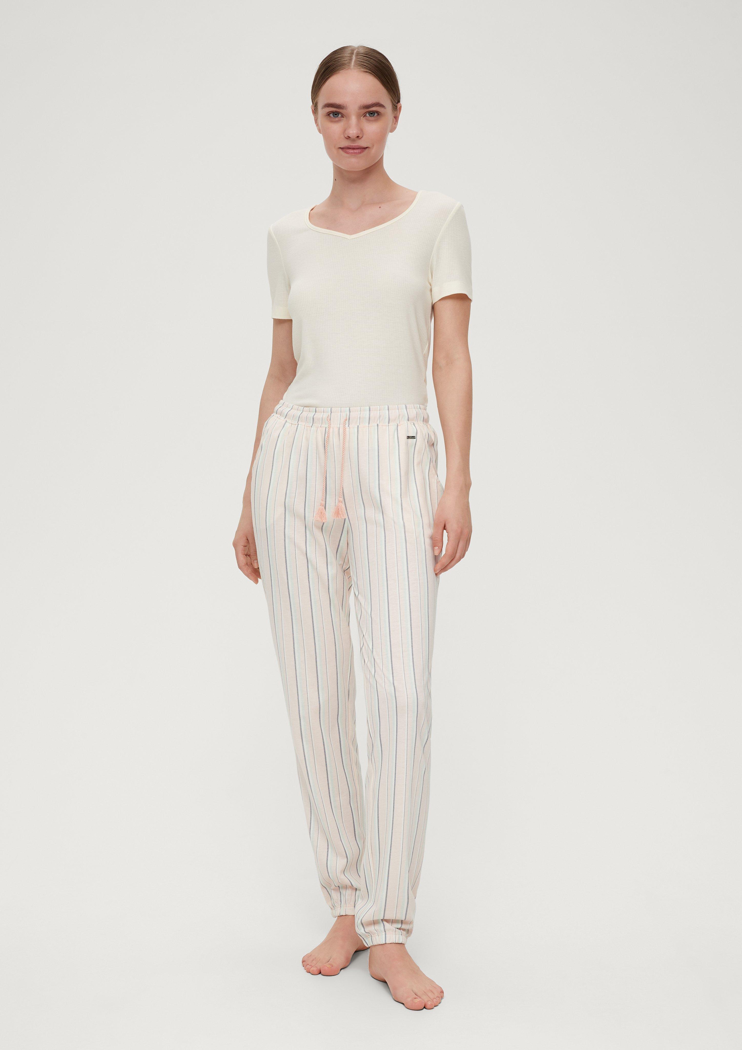 Pyjama Hose mit Streifen  6008379-24G1