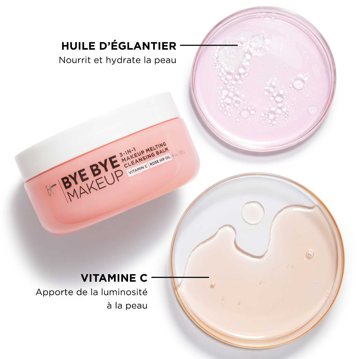 It Cosmetics Bye Bye Makeup Baume Démaquillant Fondant 3en1 100g