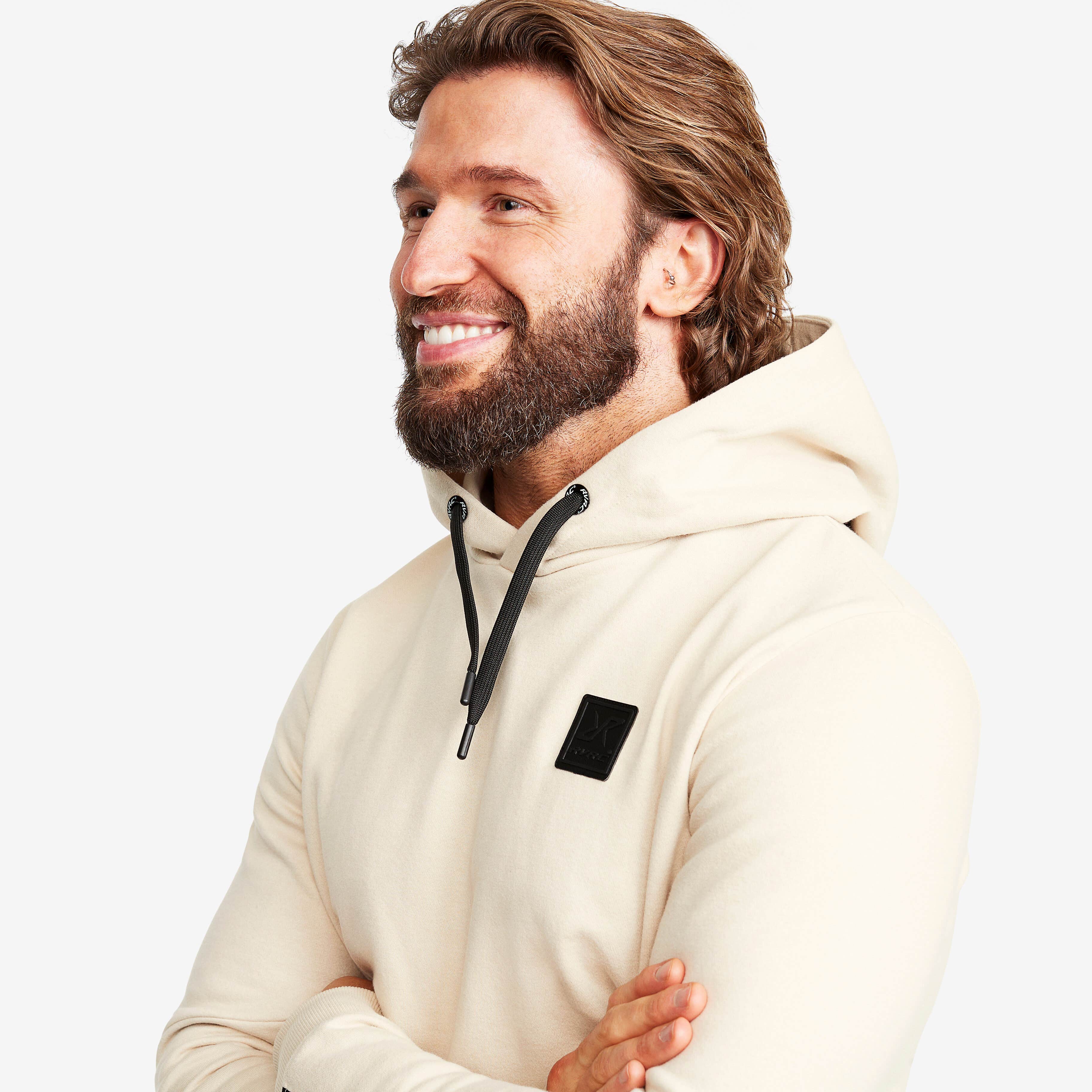 Lounge Logo Hoodie Homme Oatmeal