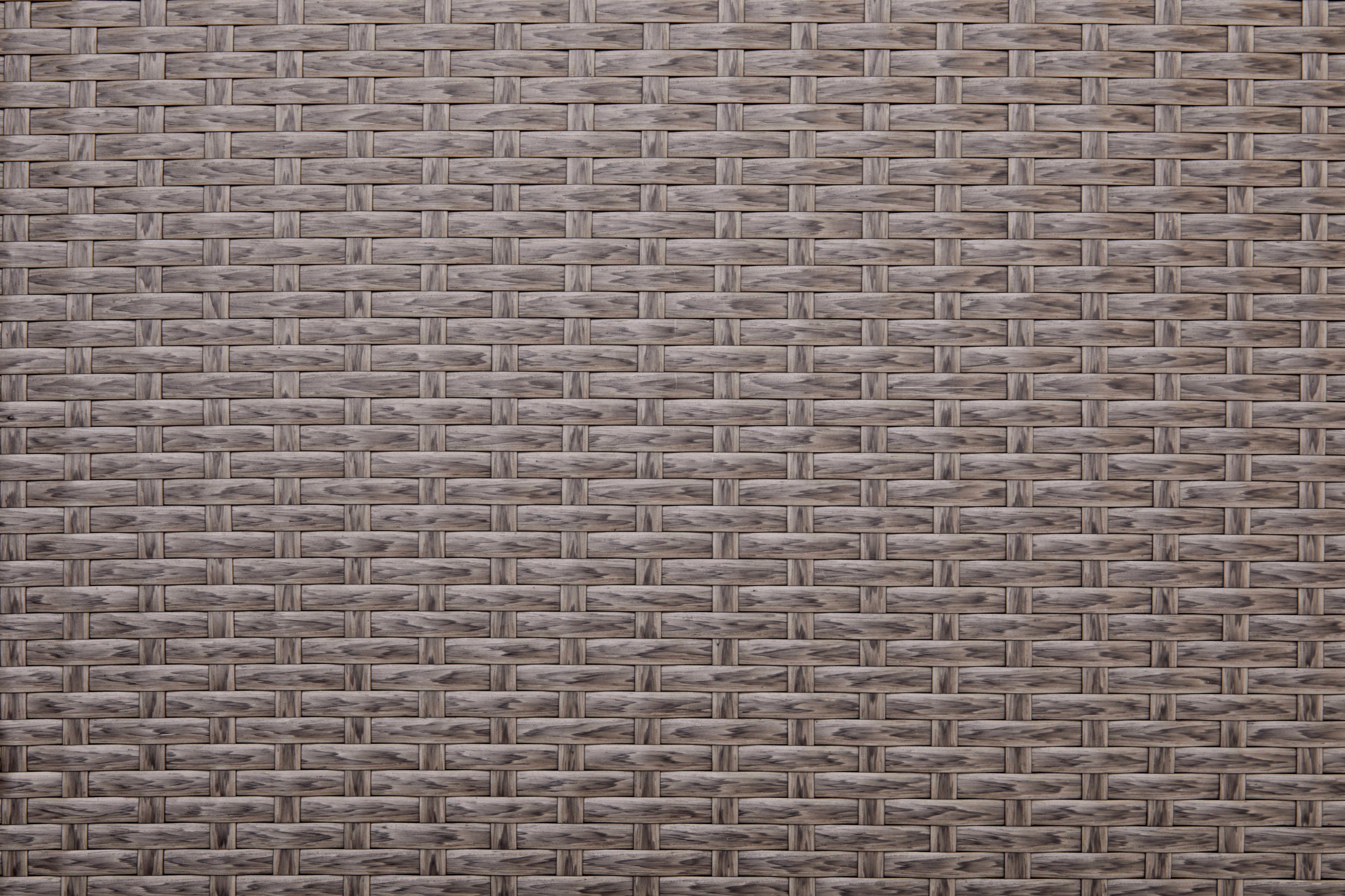 KONIFERA Gartenliege Mailand, Set, 5 St., 2x Liege, 1x Tisch 42x42x48, Stahl /Polyrattan, inkl. Auflagen