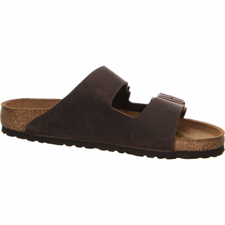 BIRKENSTOCK Pantoletten braun Arizona Leder