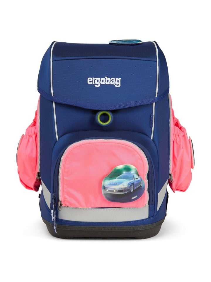 Ergobag Zubehör Pack/Cubo/Cubo Light/Wide Fluo - Seitentaschen Zip-Set 3tlg. (gelb) in pink günstig kaufen onesize
