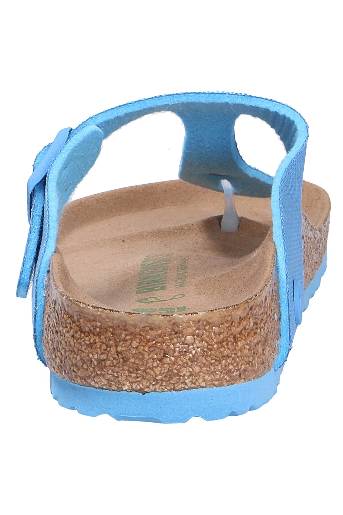 Birkenstock  Pantolette - Blau - Flacher Absatz