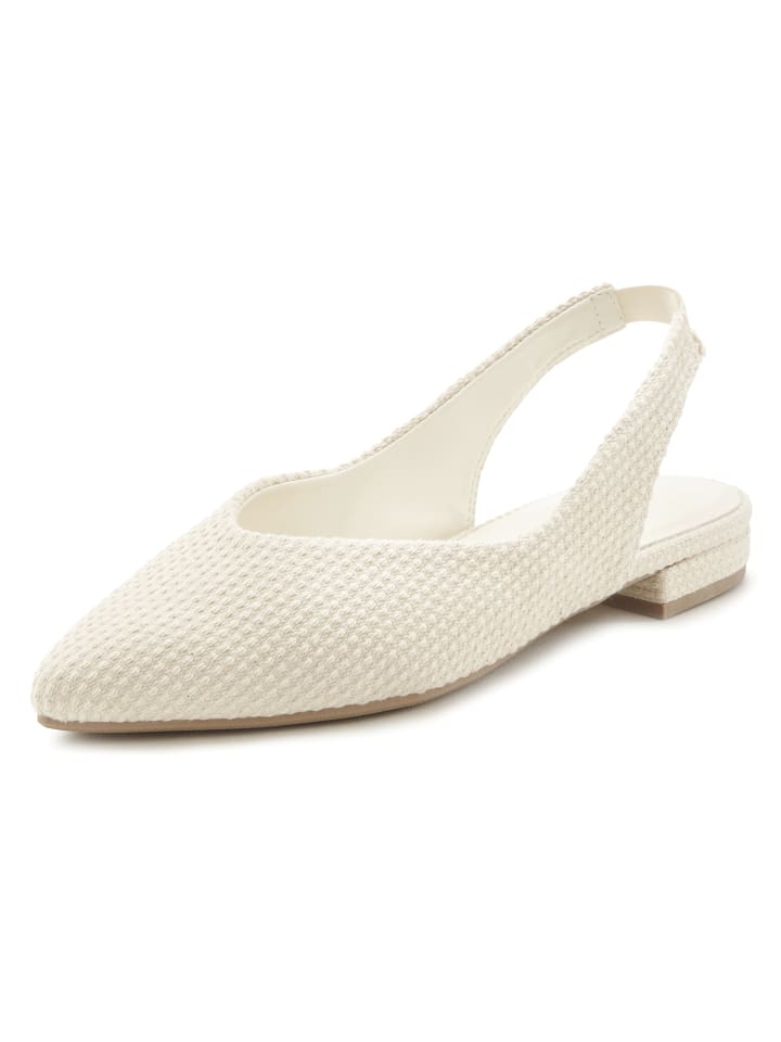 LASCANA Ballerina in beige günstig kaufen