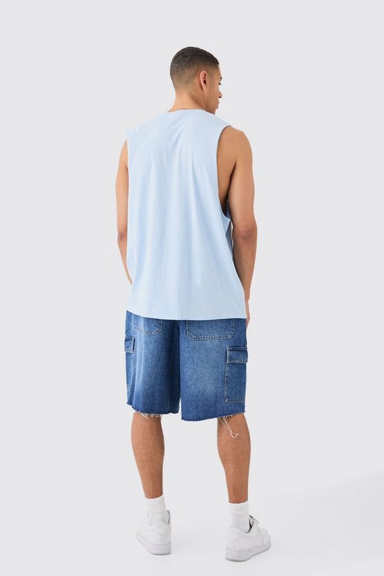Oversize Tanktop mit lizenziertem Powerpuff-Print