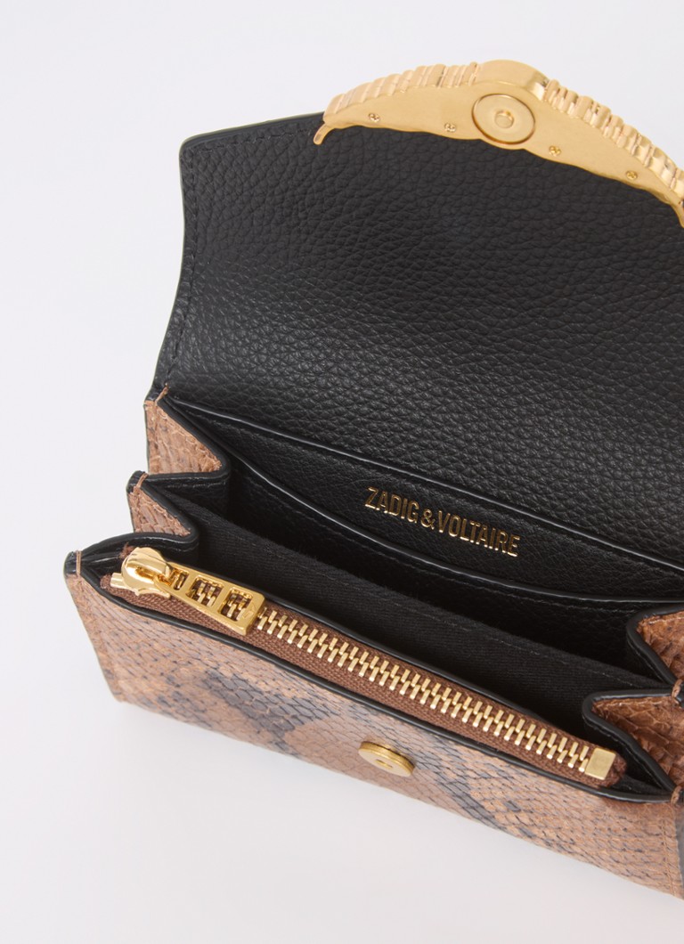 Portofel Zadig&Voltaire Borderline Mini din piele de capră