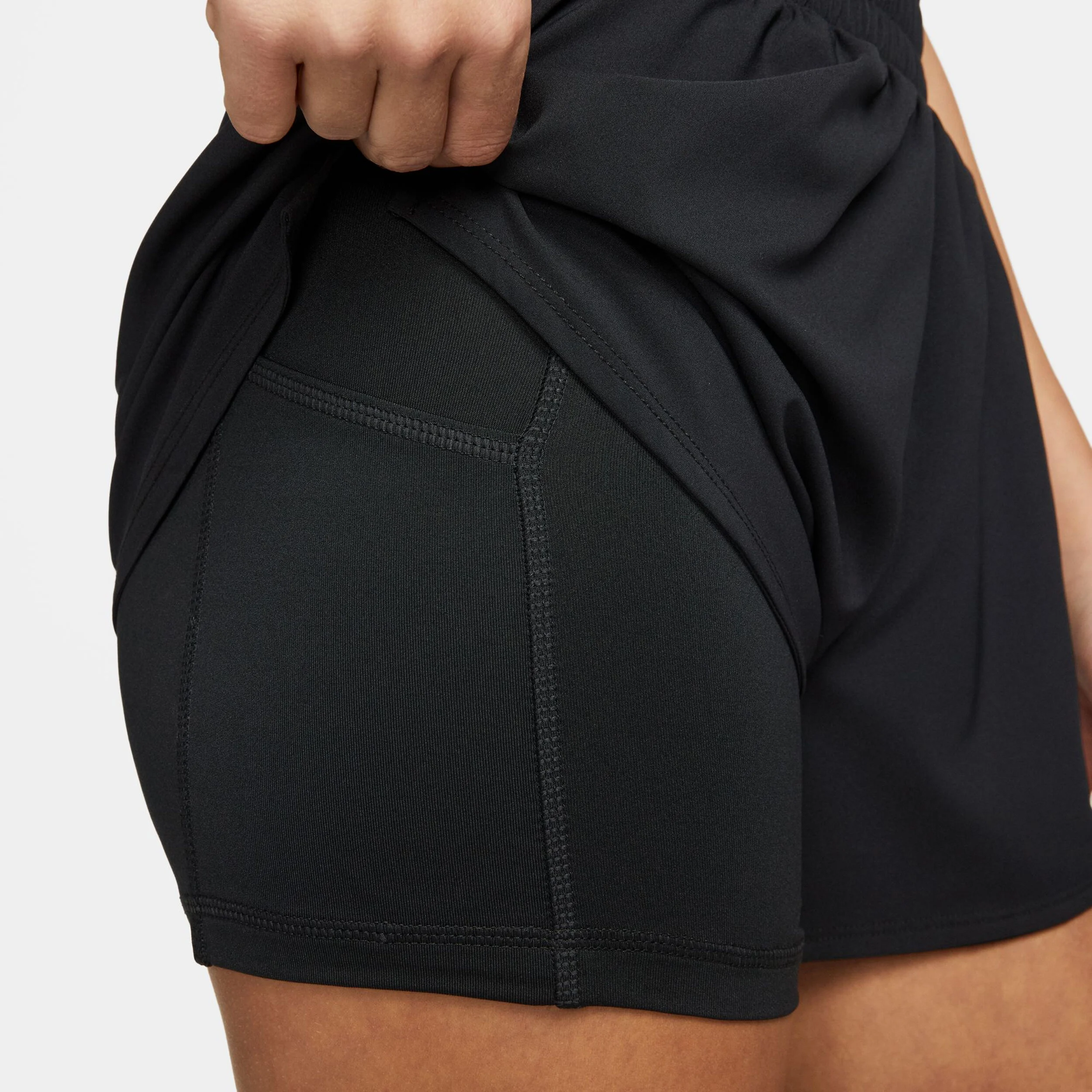 Dri-Fit One Heritage 3in 2in1 Shorts Damen - Schwarz